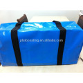 Impermeable personalizado pvc bolso recubierto hecho en China